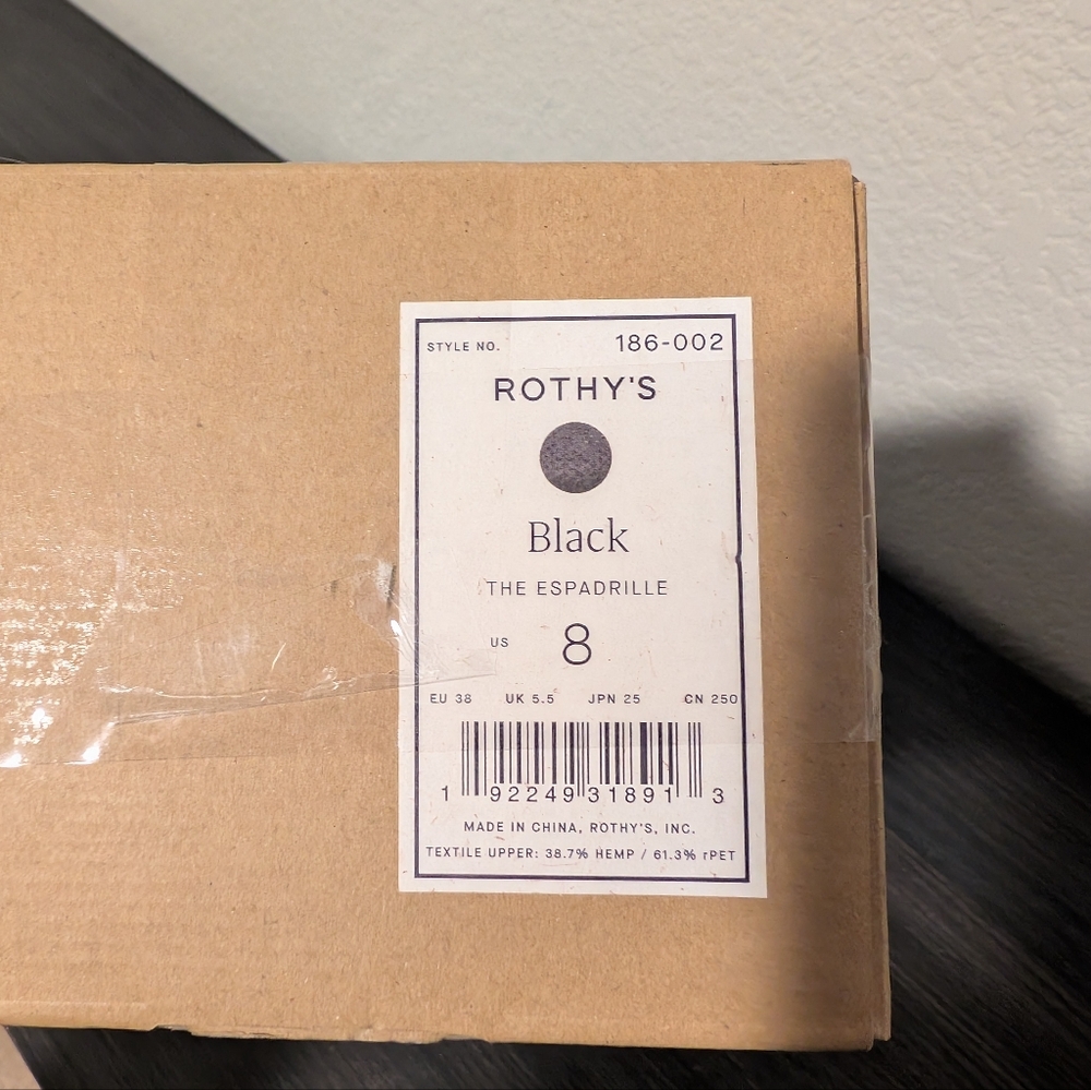 Rothy's Black Espadrilles - Picture 4 of 4